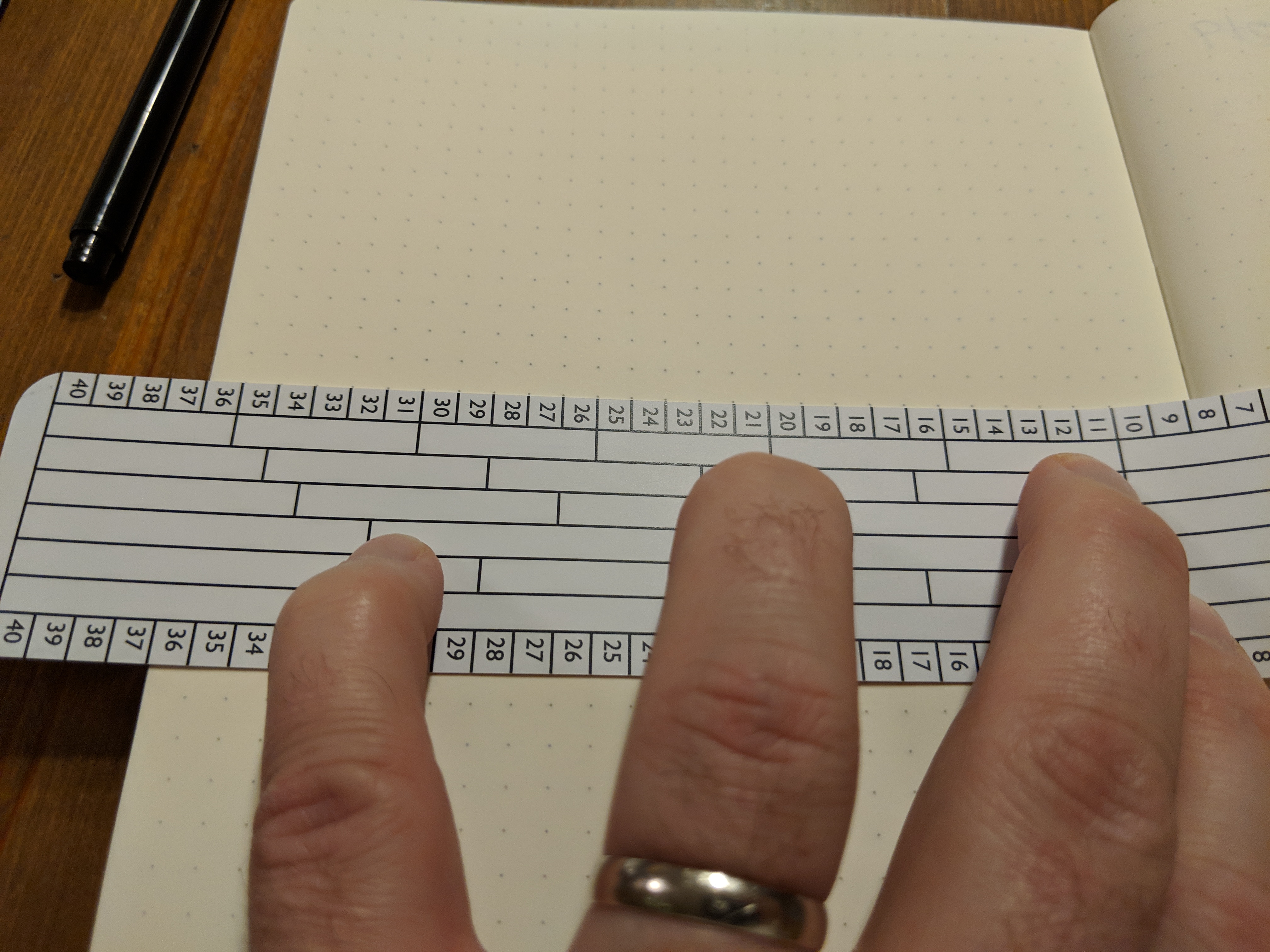 A Cool Ruler with Terrible Name (A Review): The MoxieRule Bullet Journal  Rule Planner Ruler for Journaling and Planning – Frankenlog